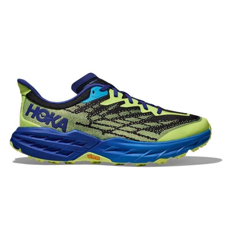 Men's Hoka Speedgoat 5, Scuba Blue/Black, 9 D Medium