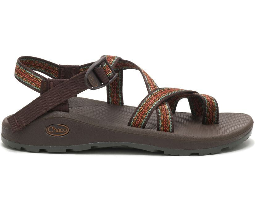 Side view on white background of Mens Chaco Zcloud 2 Sandal running shoe in Essence Java, Medium (Regular) width