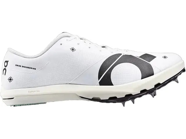 Men's On Cloudspike 10000m 2, Undyed-White/Mint, 9.5 D Medium