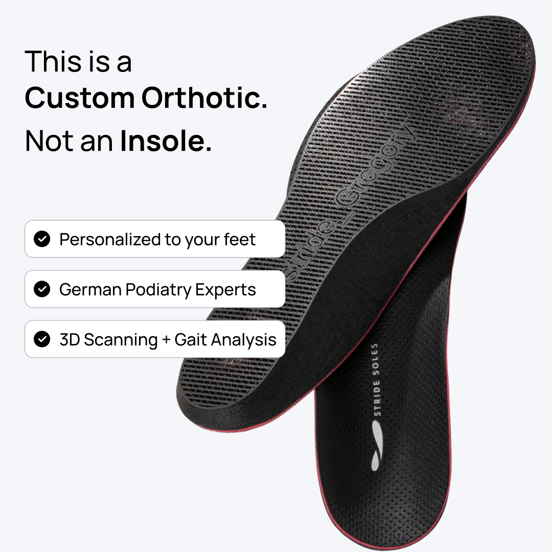 Stride Soles Custom Orthotics