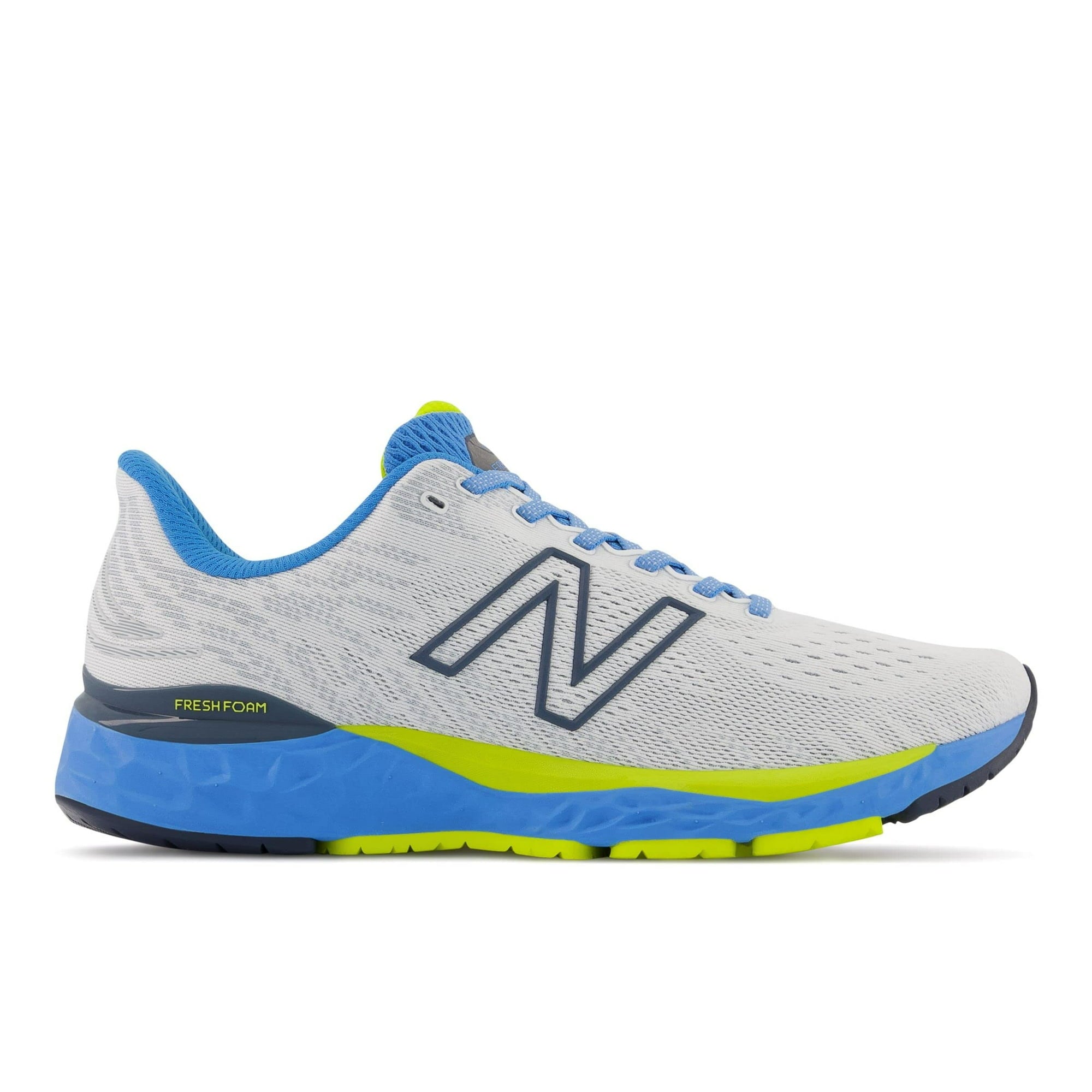 Men's New Balance Fresh Foam 880 v11, White/Helium, 10 2E Wide