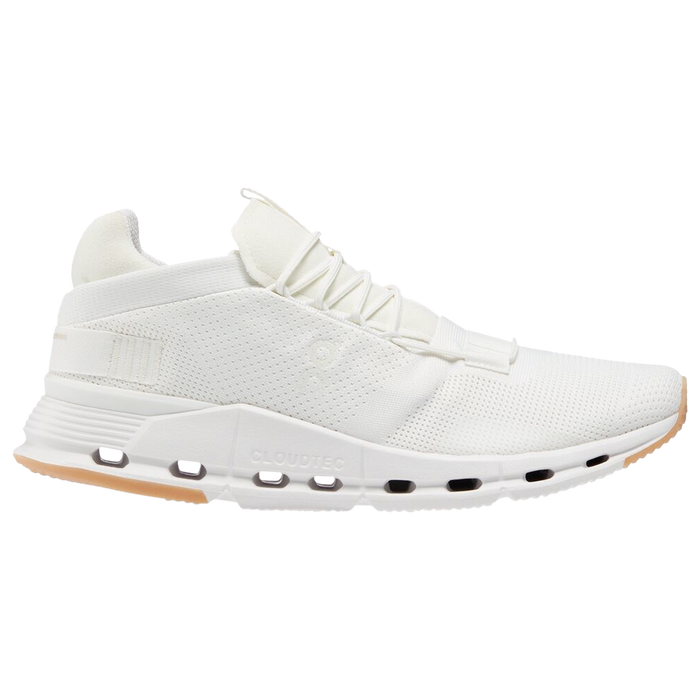 Women's On Cloudnova, Undyed-White/White, 7.5 B Medium