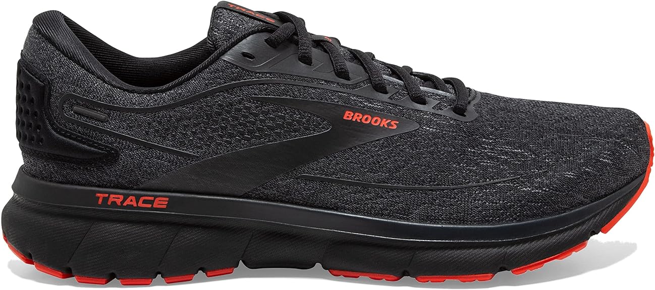 Men's Brooks Trace 2, Ebony/Black/Cherry, 11 D Medium