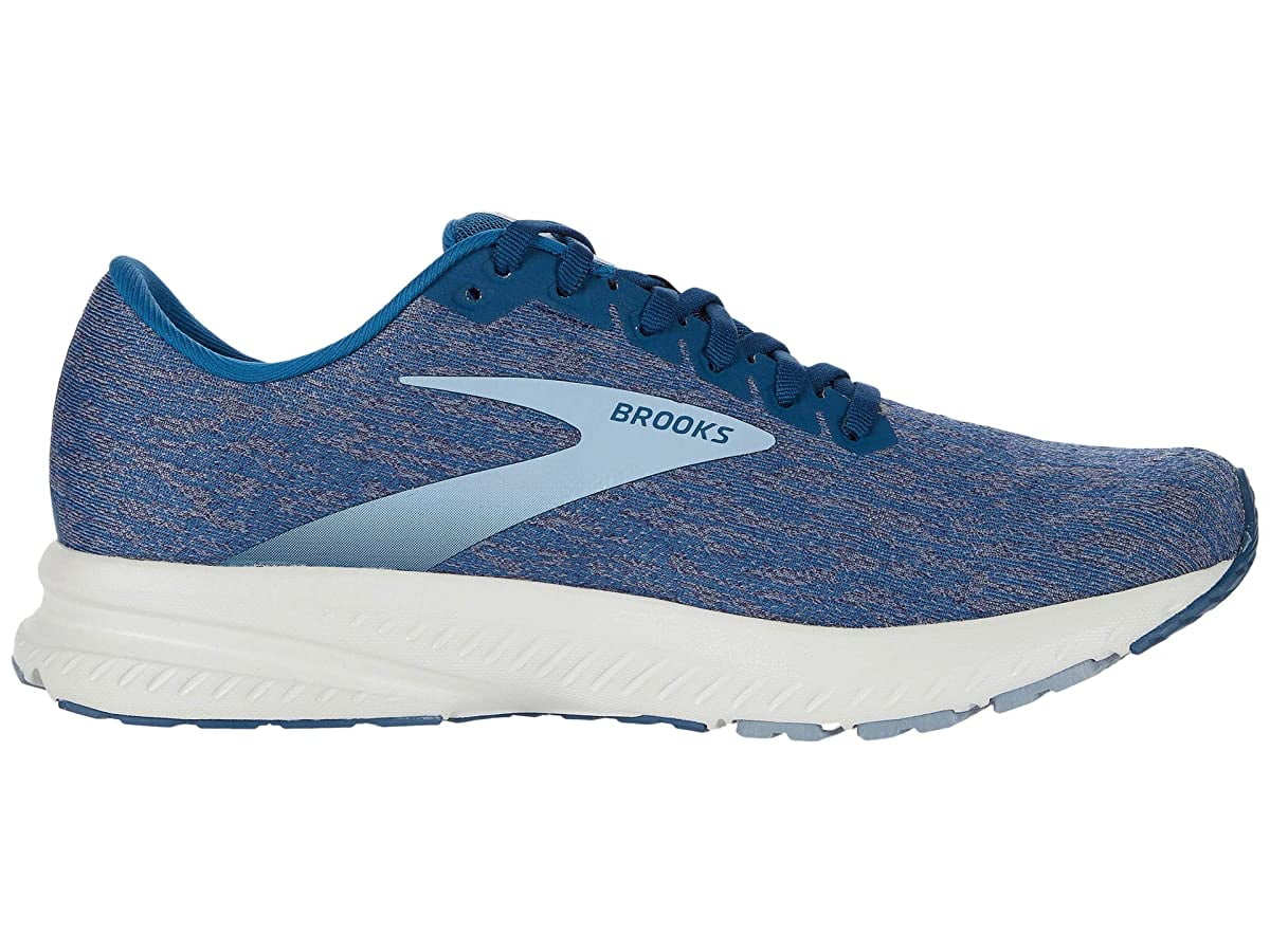 Men's Brooks Launch 7, Blue Fog/Poseidon/Grey                                      , 11.5            D Medium