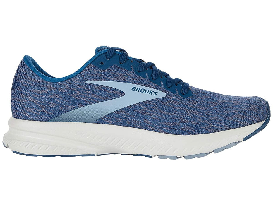 Men's Brooks Launch 7, Blue Fog/Poseidon/Grey, 12.5 D Medium