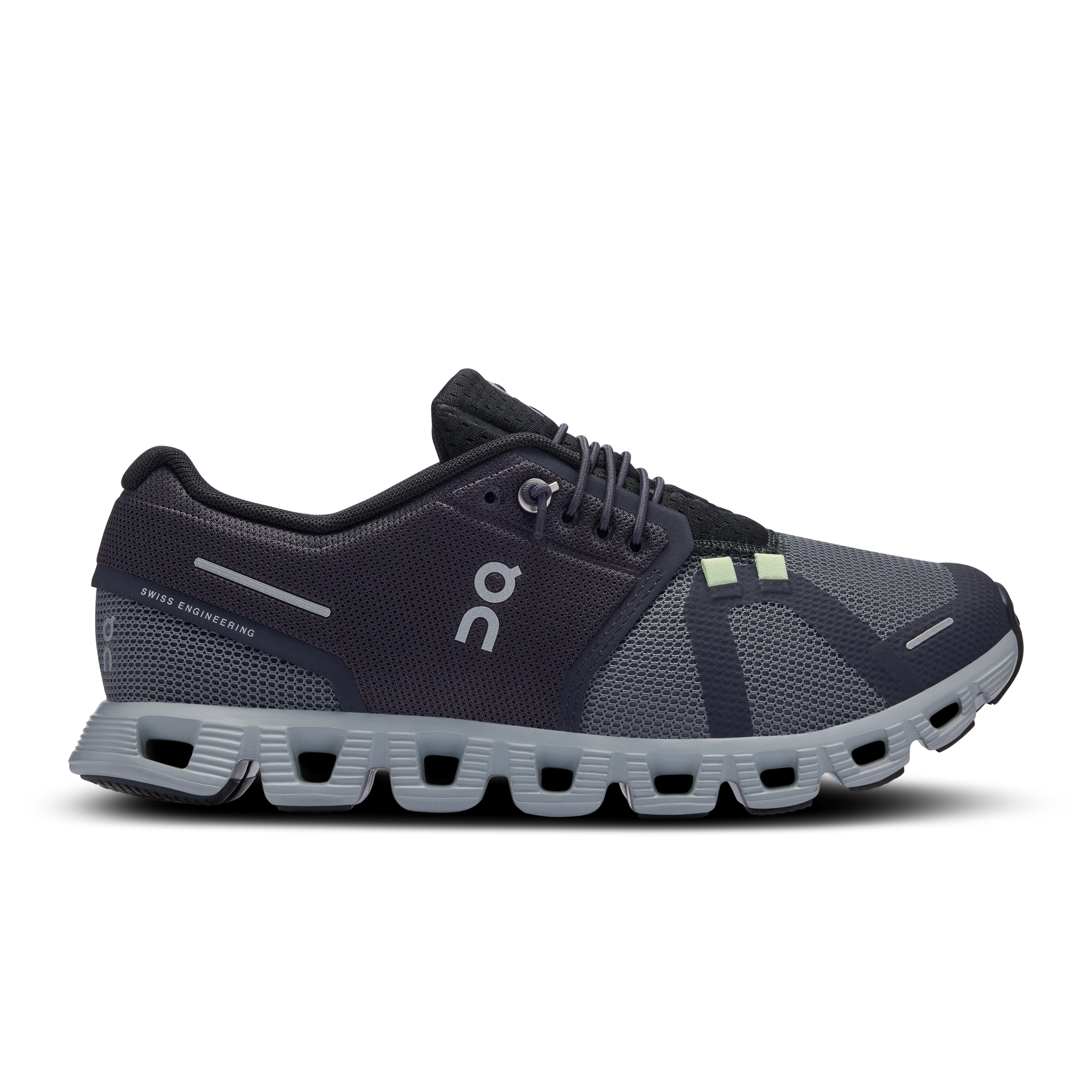 Women's On Cloud 5 Push, Rock/Black, 7 B Medium