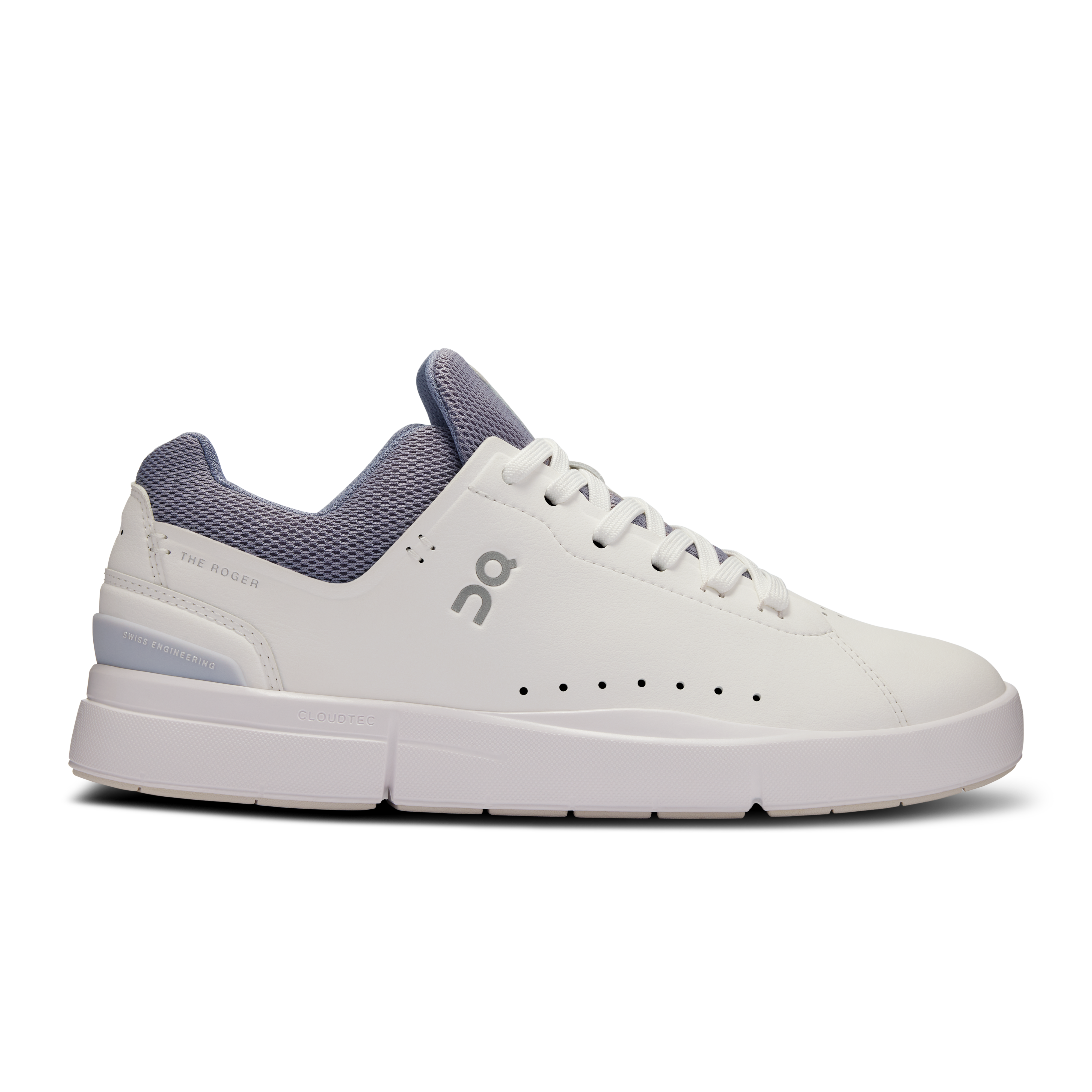 Women's On The Roger Advantage 2, White/Fossil, 7 B Medium
