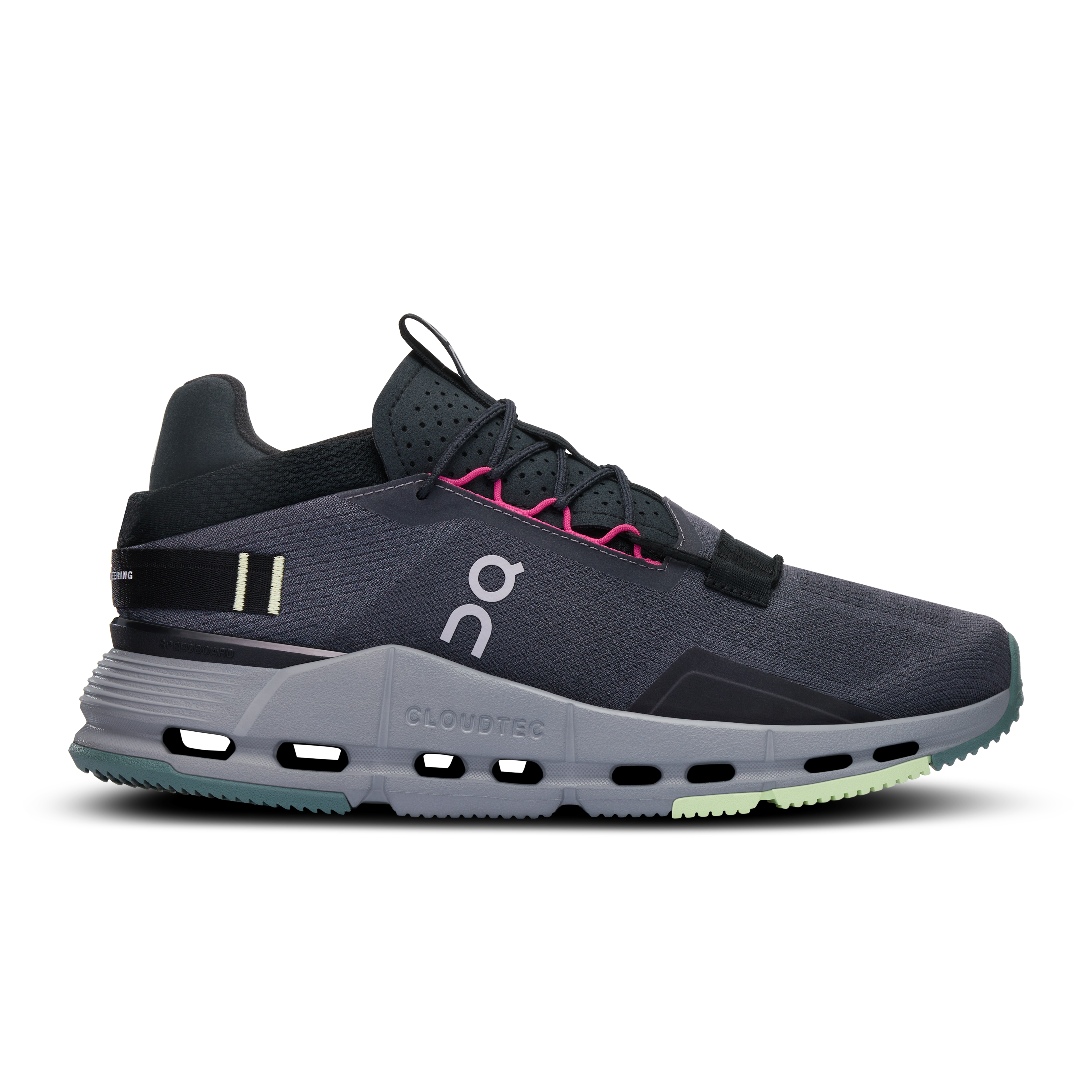 Women's On Cloudnova 2, Eclipse/Alloy, 9.5 B Medium