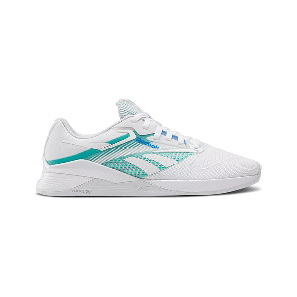 Women's Weiß reebok Nano X4, Ftwr White/Unleashed Green/Grey, Weiß