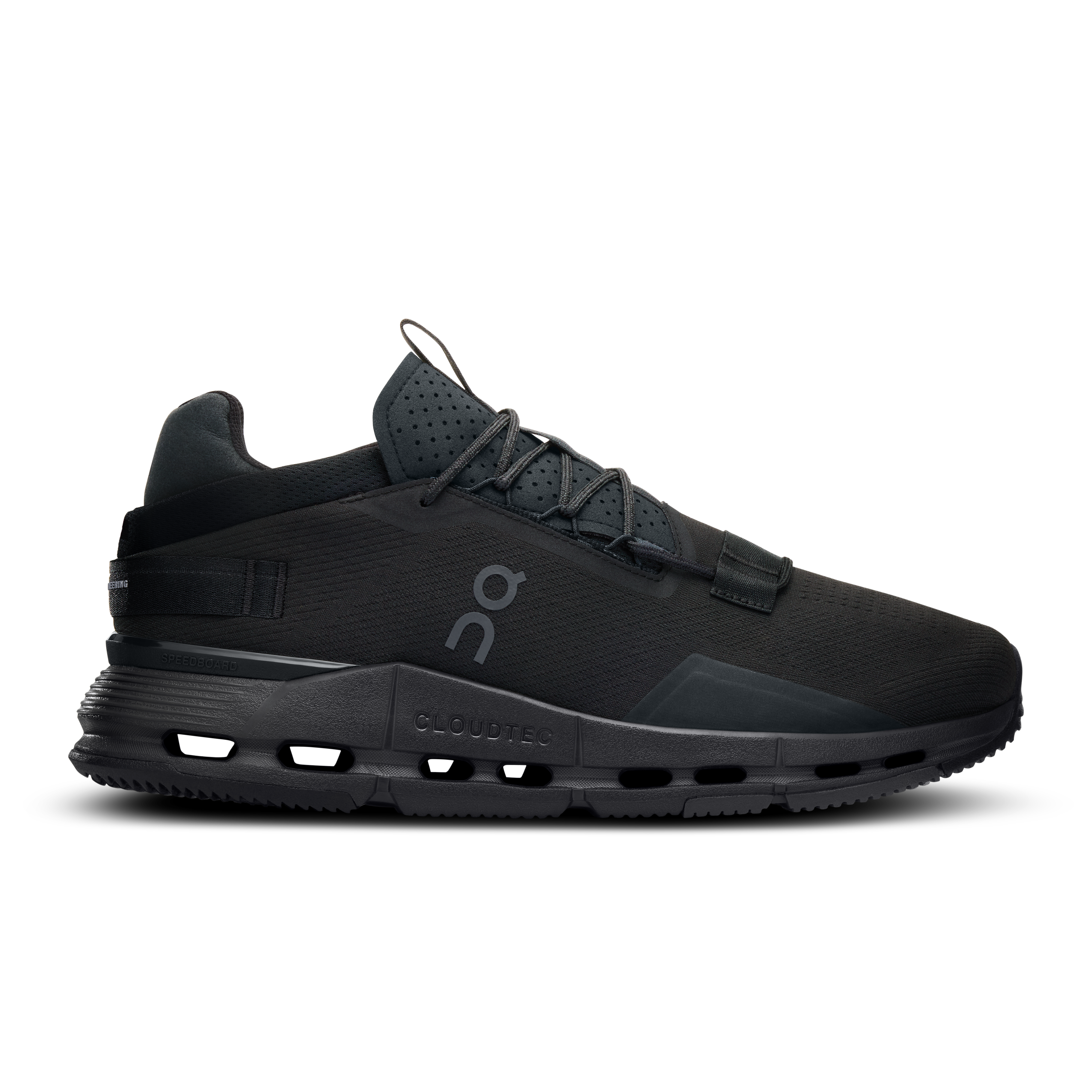 Women's On Cloudnova 2, All Black, 8.5 B Medium