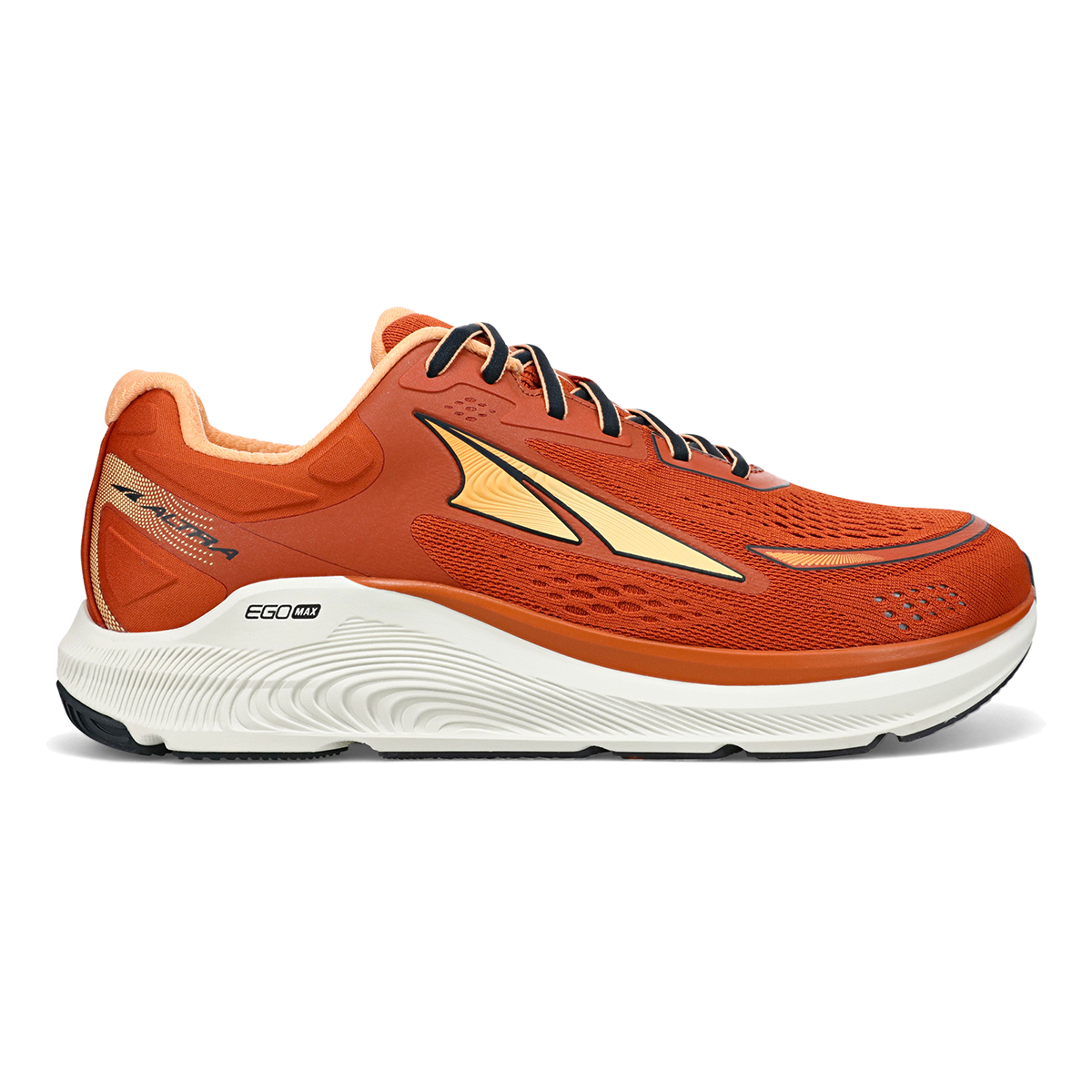 Men's Altra Paradigm 6, Orange/Black, 10 D Medium