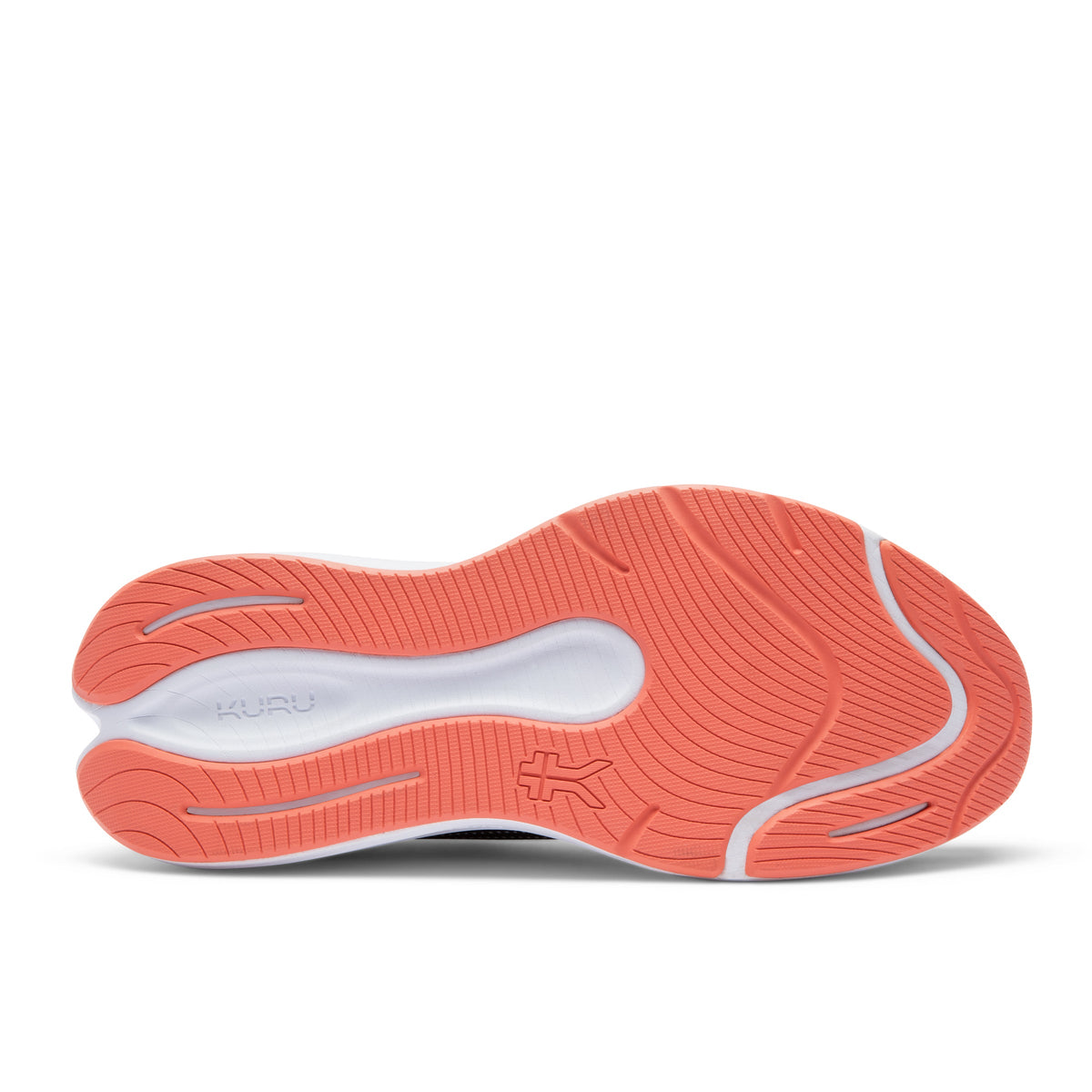 Women's KURU ATOM 2 Slip-On, Jet Black/Dark Coral