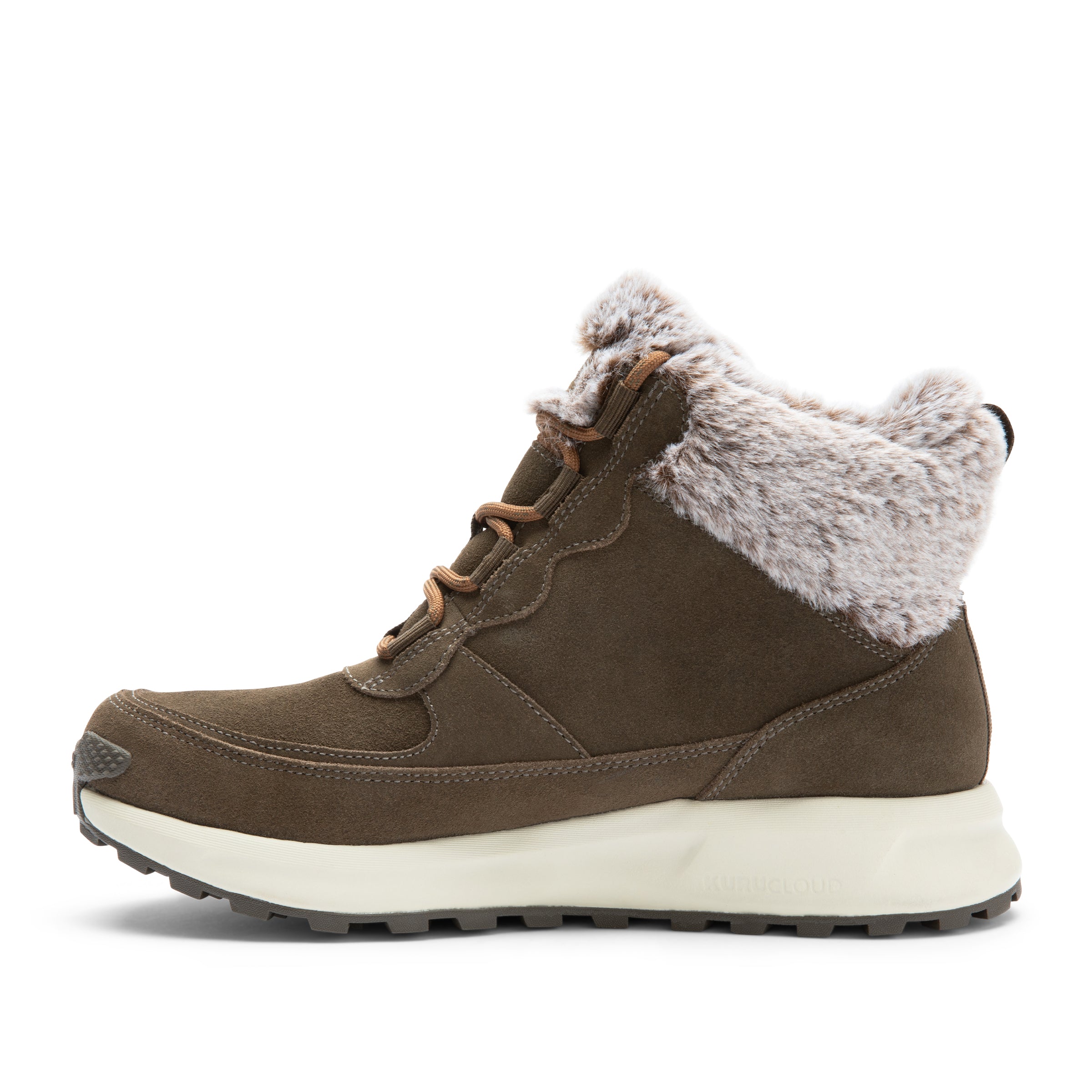 Women's KURU ATOM Lumi, Burnt Olive/Sand