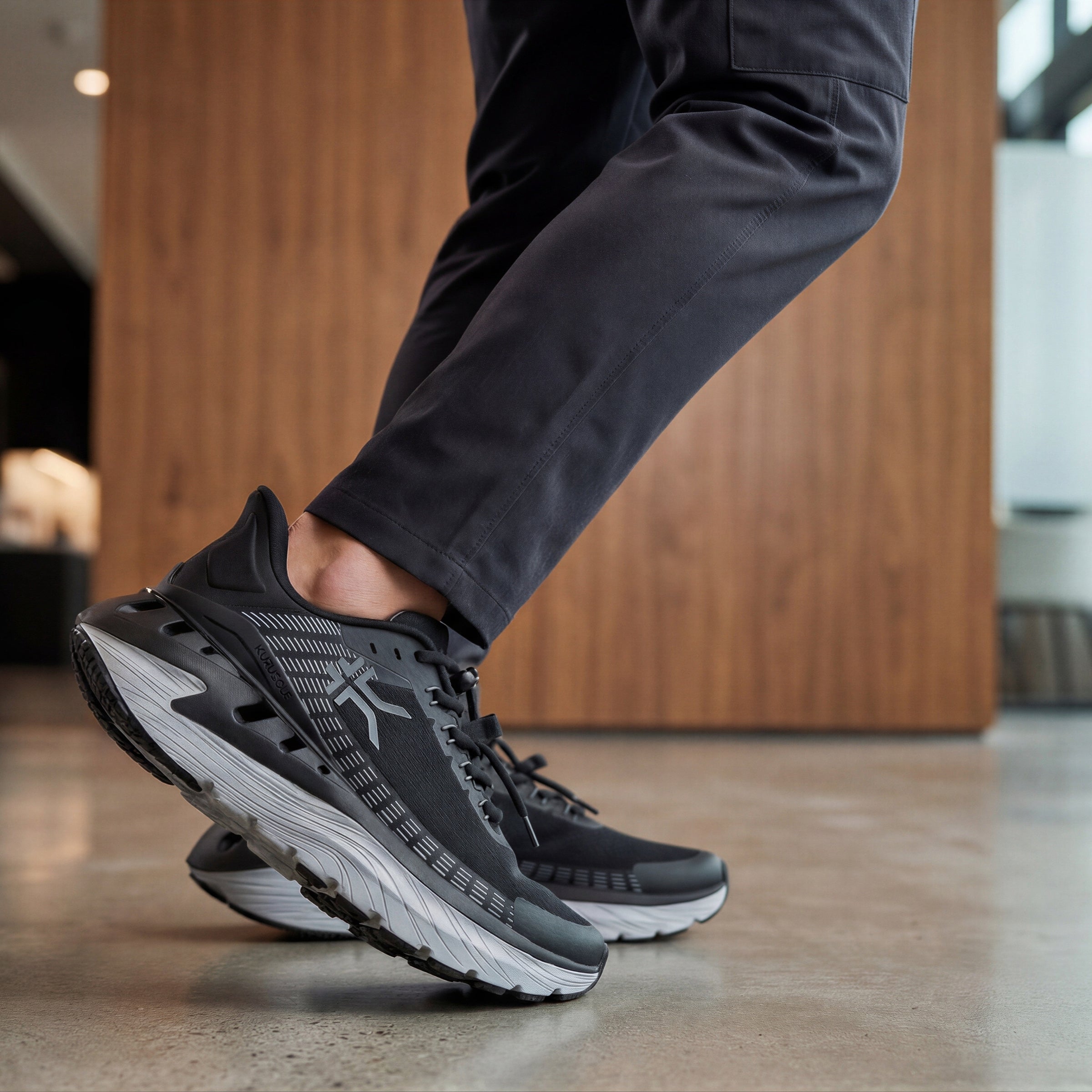 Unisex KURU CURA, Jet Black/Storm