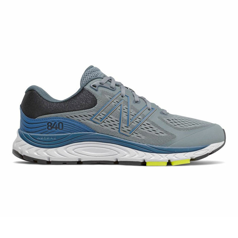 Men's New Balance Fresh Foam 840v5, Ocean Grey/Oxygen Blue, 14 D Medium