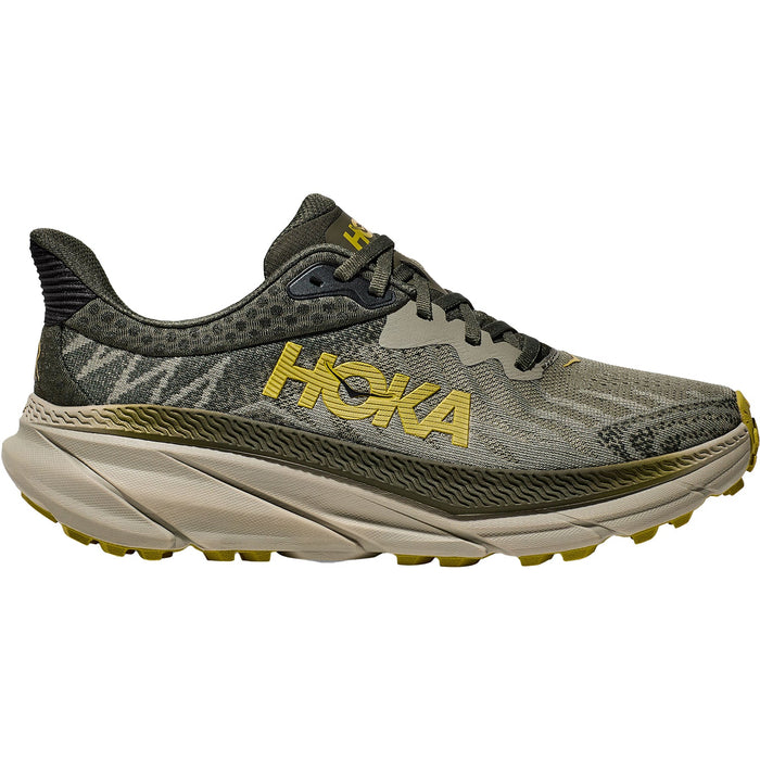 Men's Hoka One One Challenger ATR 7, Olive Haze/Forest Cover, 8 D Medium