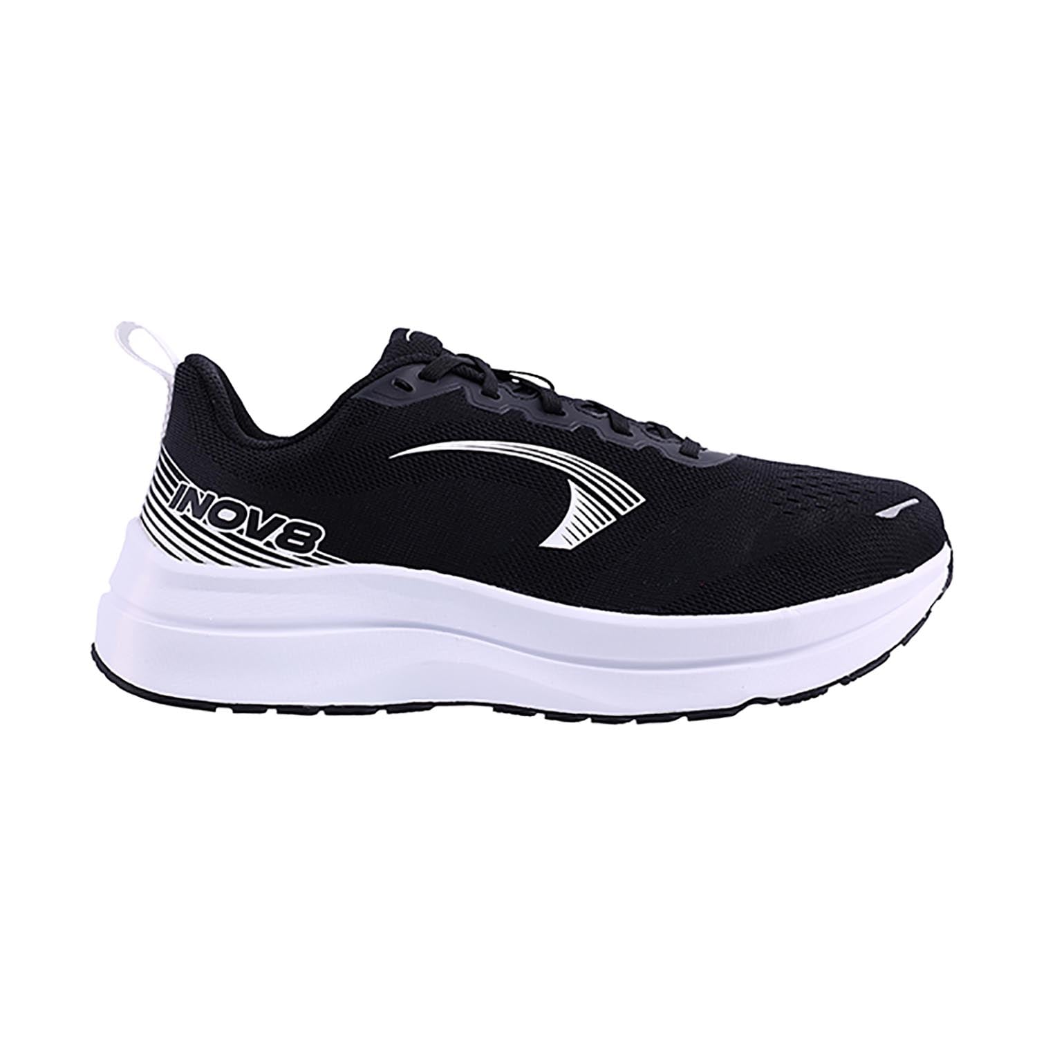 Men's Inov8 Roadfly Max, Black/White, 9.5 D Medium