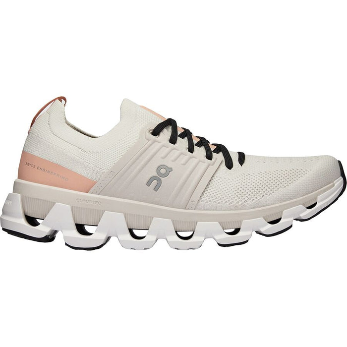 Women's On Cloudswift 3, Ivory/Rose, 7 B Medium