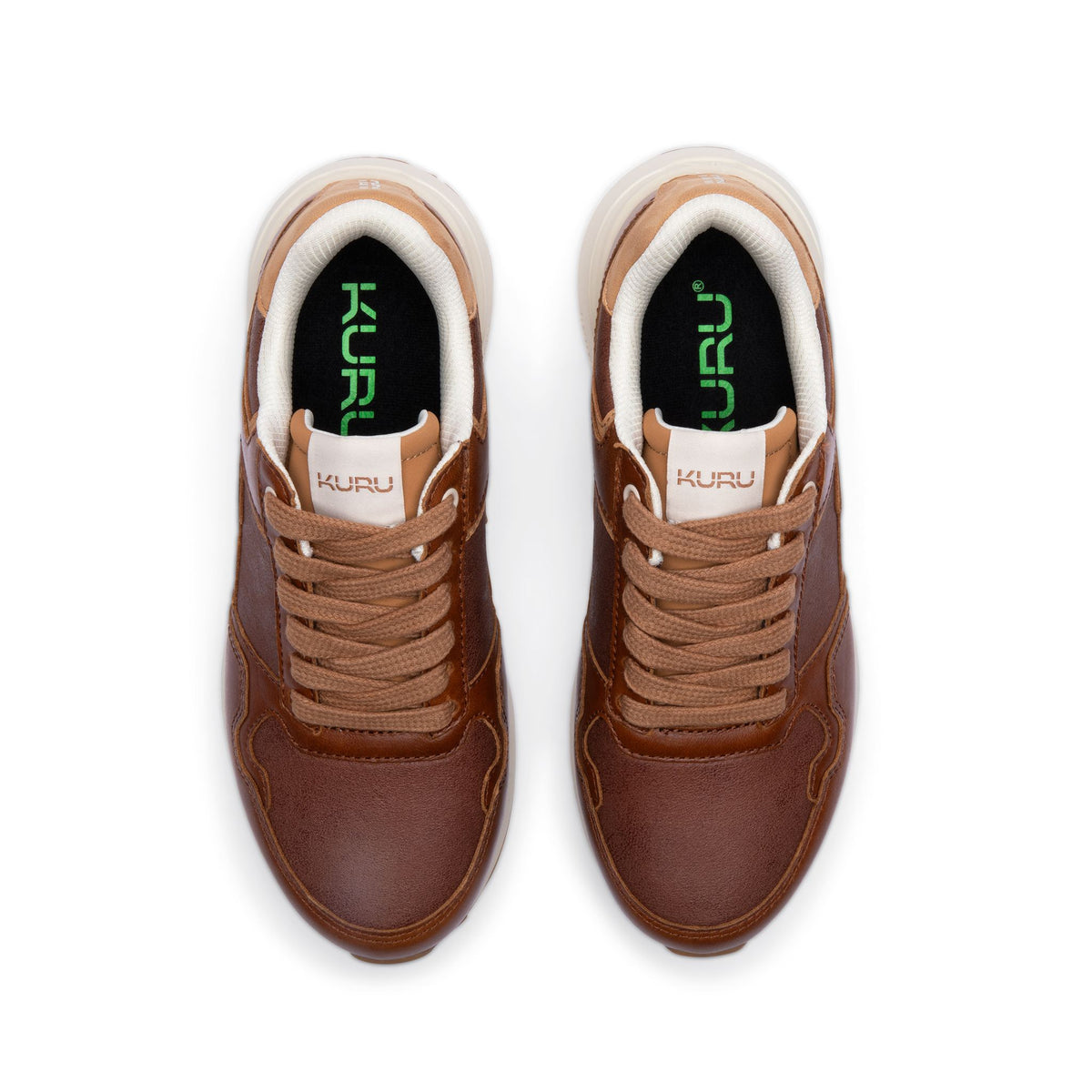 Unisex KURU APOGEE Luxe, Cognac Brown/Gum