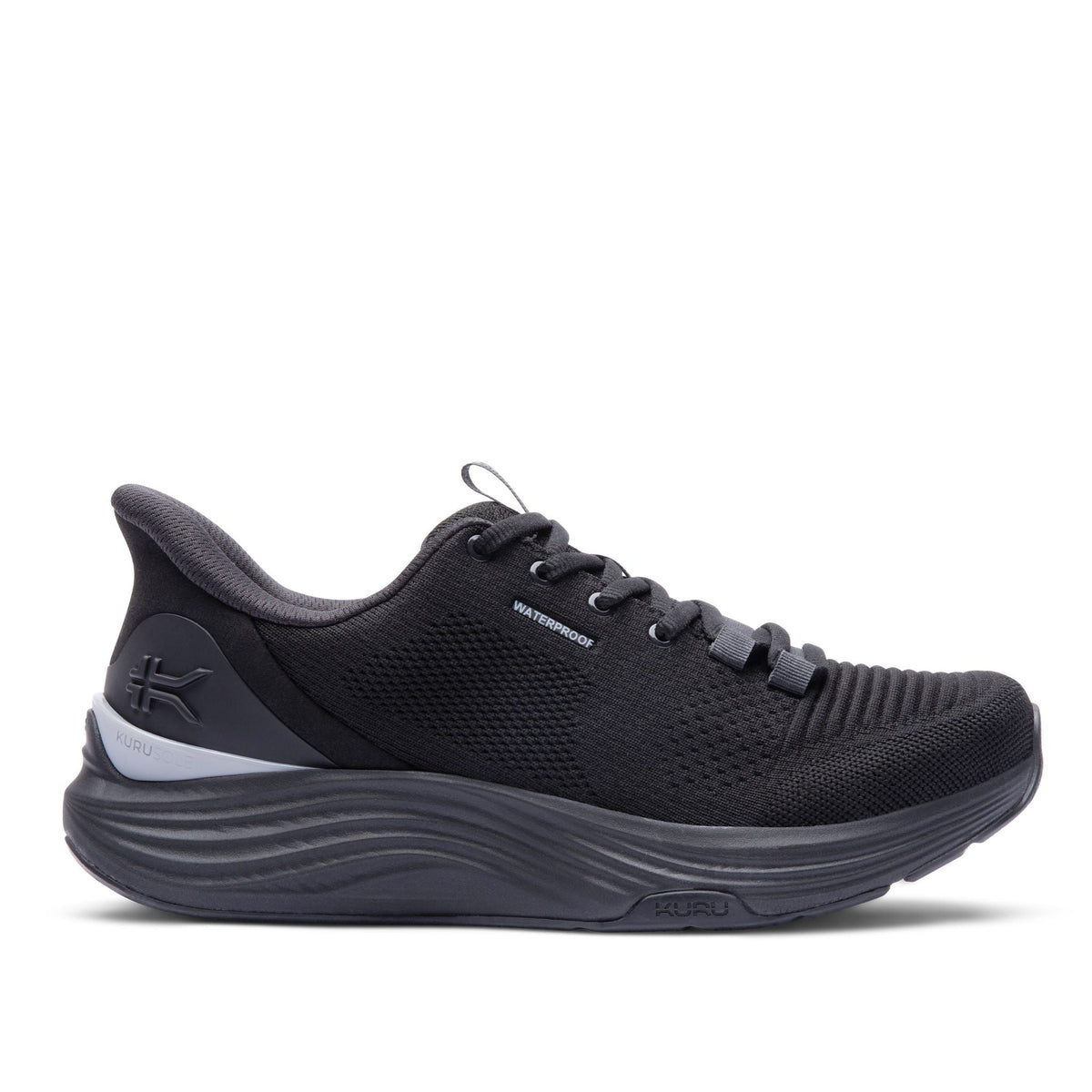Unisex KURU ATOM 2 Waterproof, Jet Black/Lead Gray