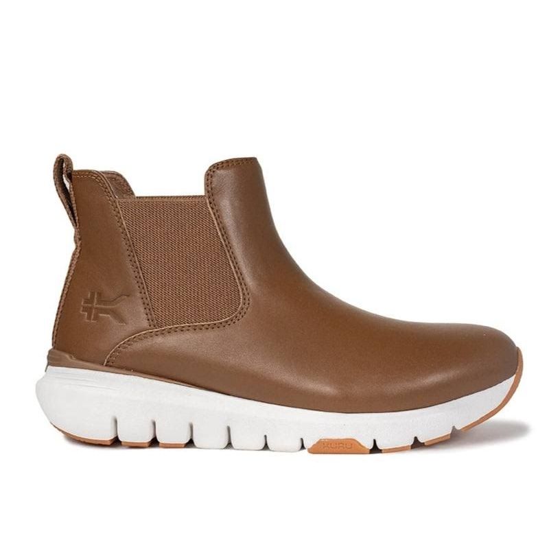 Women's Kuru Flex Astra, Chestnut Brown/White