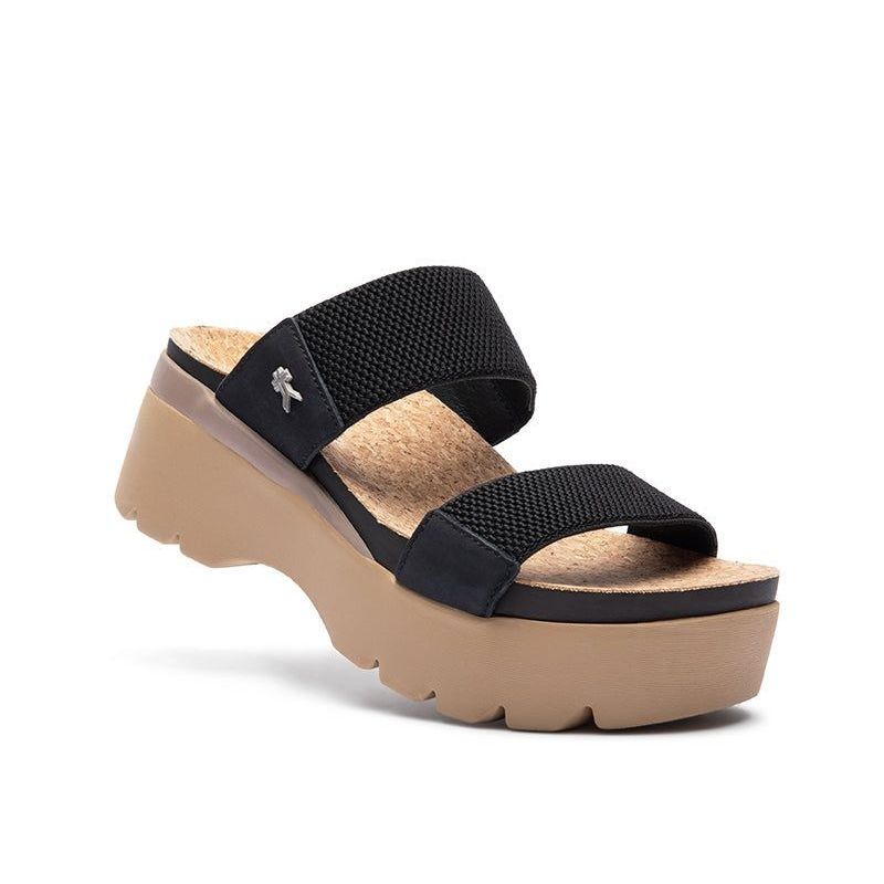 Women's KURU LOMA Tila, Jet Black/Sand