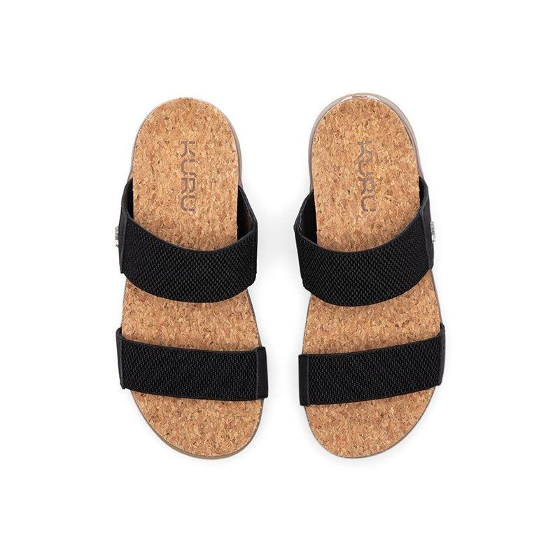 Women's KURU LOMA Tila, Jet Black/Sand