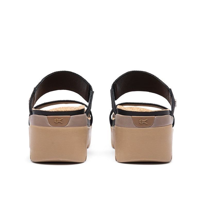 Women's KURU LOMA Tila, Jet Black/Sand