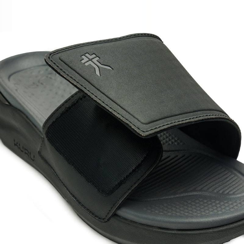 Men's KURU MOMENT, Jet Black/Storm Gray