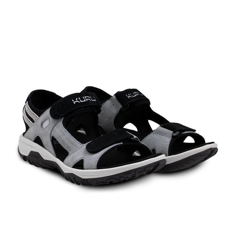 Women's KURU TREAD, Fossil Gray/Sky Blue/Jet Black