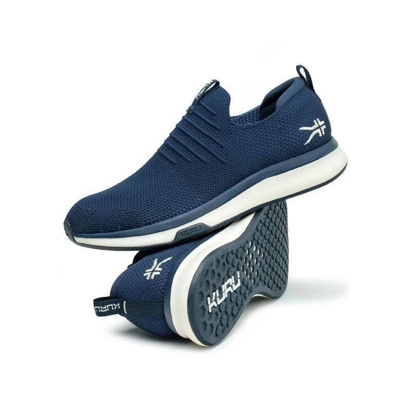 Men's KURU ATOM Slip-On, Midnight Blue/Mineral Blue