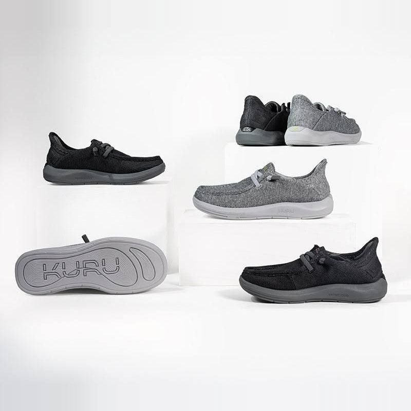 Men's KURU DRAFT Rento, Jet Black/Brick