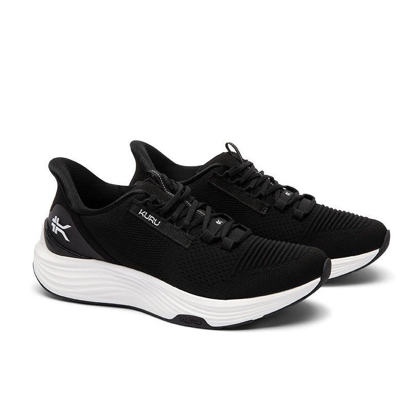 Men's KURU ATOM 2, Jet Black/Bright White