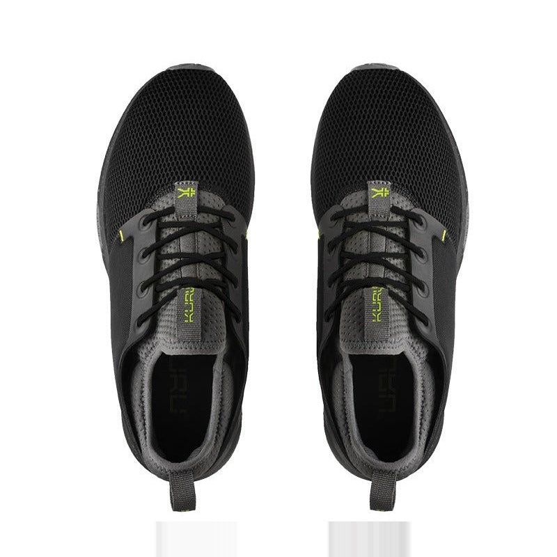 Men's KURU ATOM, Jet Black/Citron