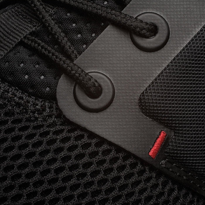 Men's KURU ATOM, Jet Black/White/Fire Red