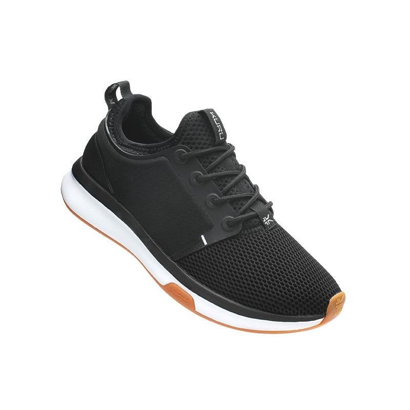 Women's KURU ATOM, Jet Black/White Gum