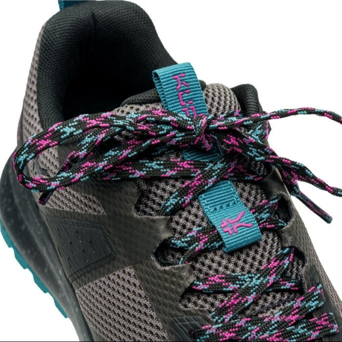 Women's KURU ATOM Trail, Jet Black/Dark Teal