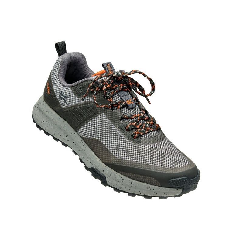 Men's KURU ATOM Trail, Lead Gray/Orange Spice