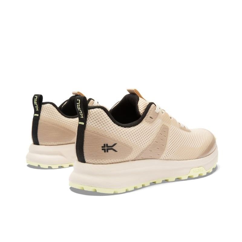 Women's KURU ATOM Trail, Sand/Lime Sorbet