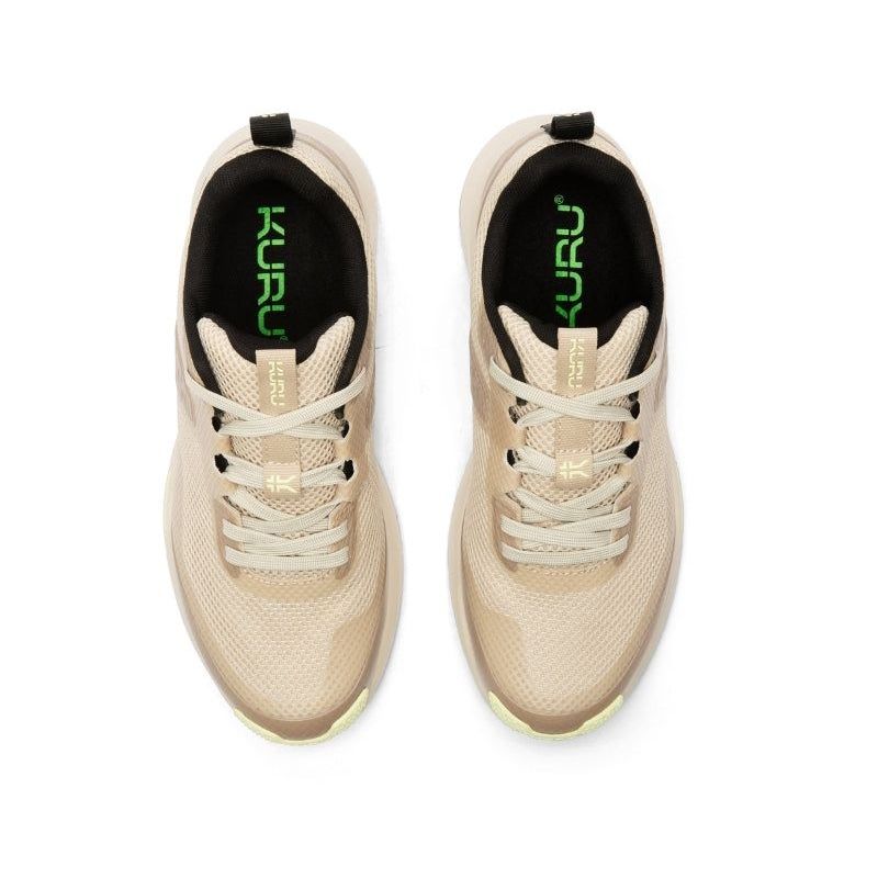 Women's KURU ATOM Trail, Sand/Lime Sorbet