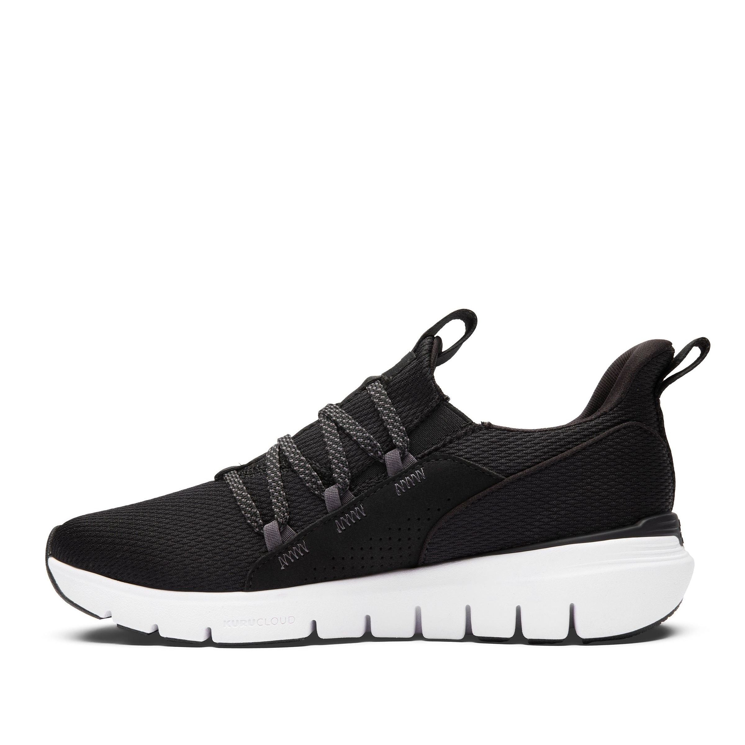 Men's KURU FLEX Slip-On, Jet Black/Bright