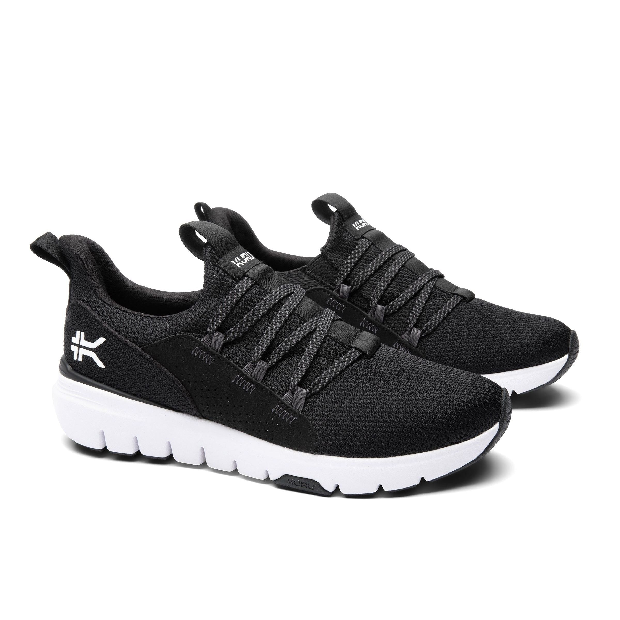 Men's KURU FLEX Slip-On, Jet Black/Bright