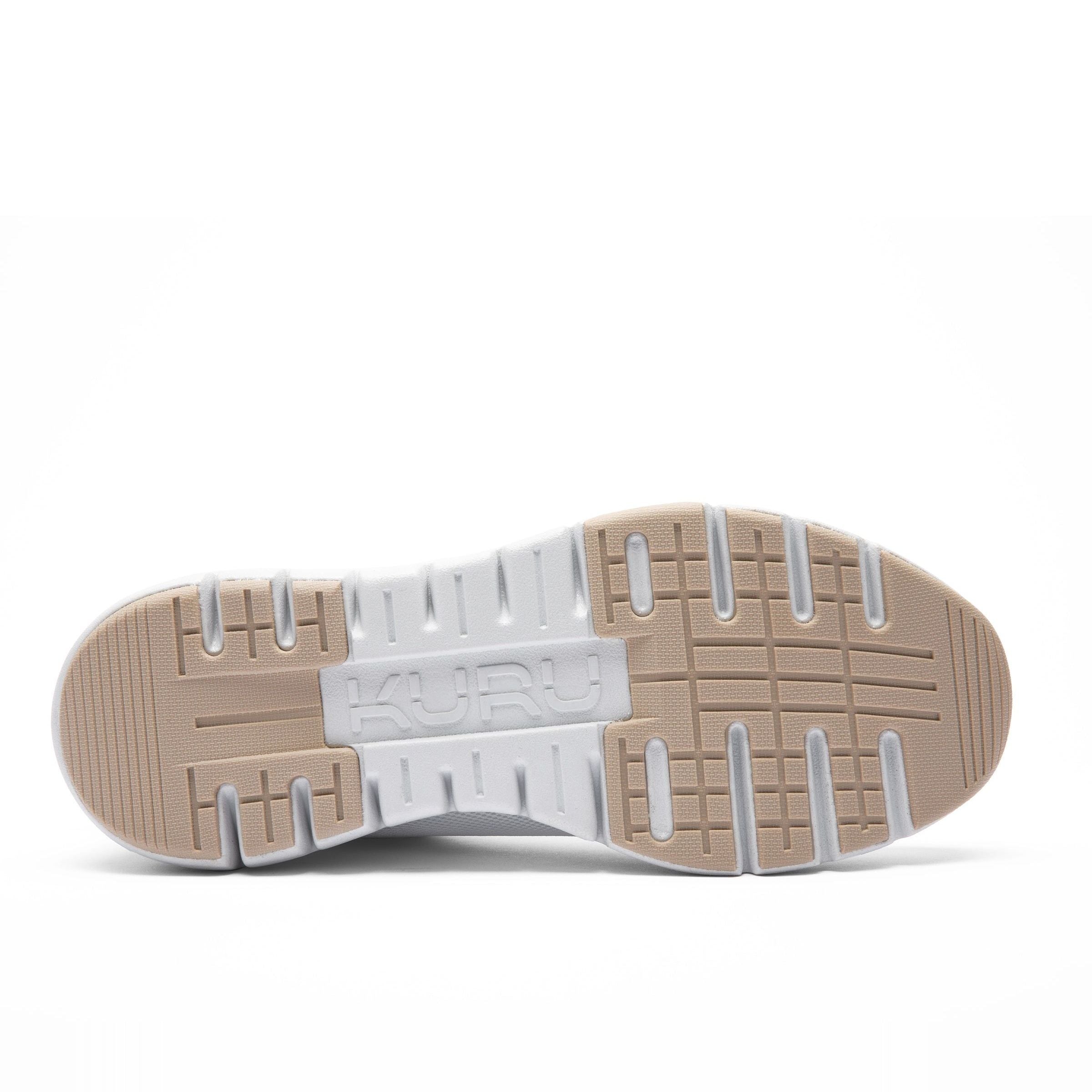 Women's KURU FLEX Via, Bright White/Sand