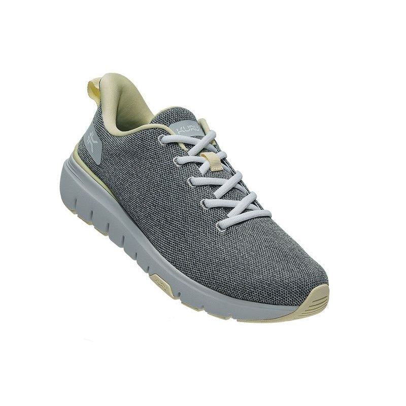Women's KURU FLEX Via, Dove Gray/Pale Lime