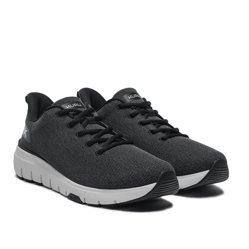 Men's KURU FLEX Via, Jet Black/Bright White