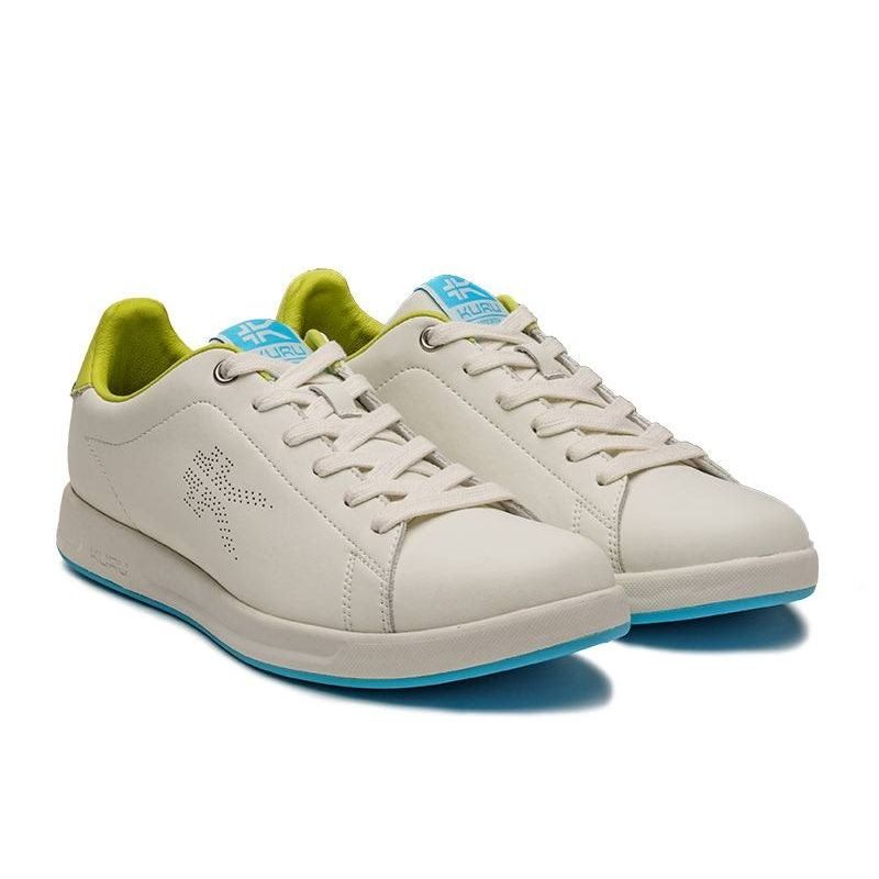 Women's KURU ROAM, Bright White/Pale Lime