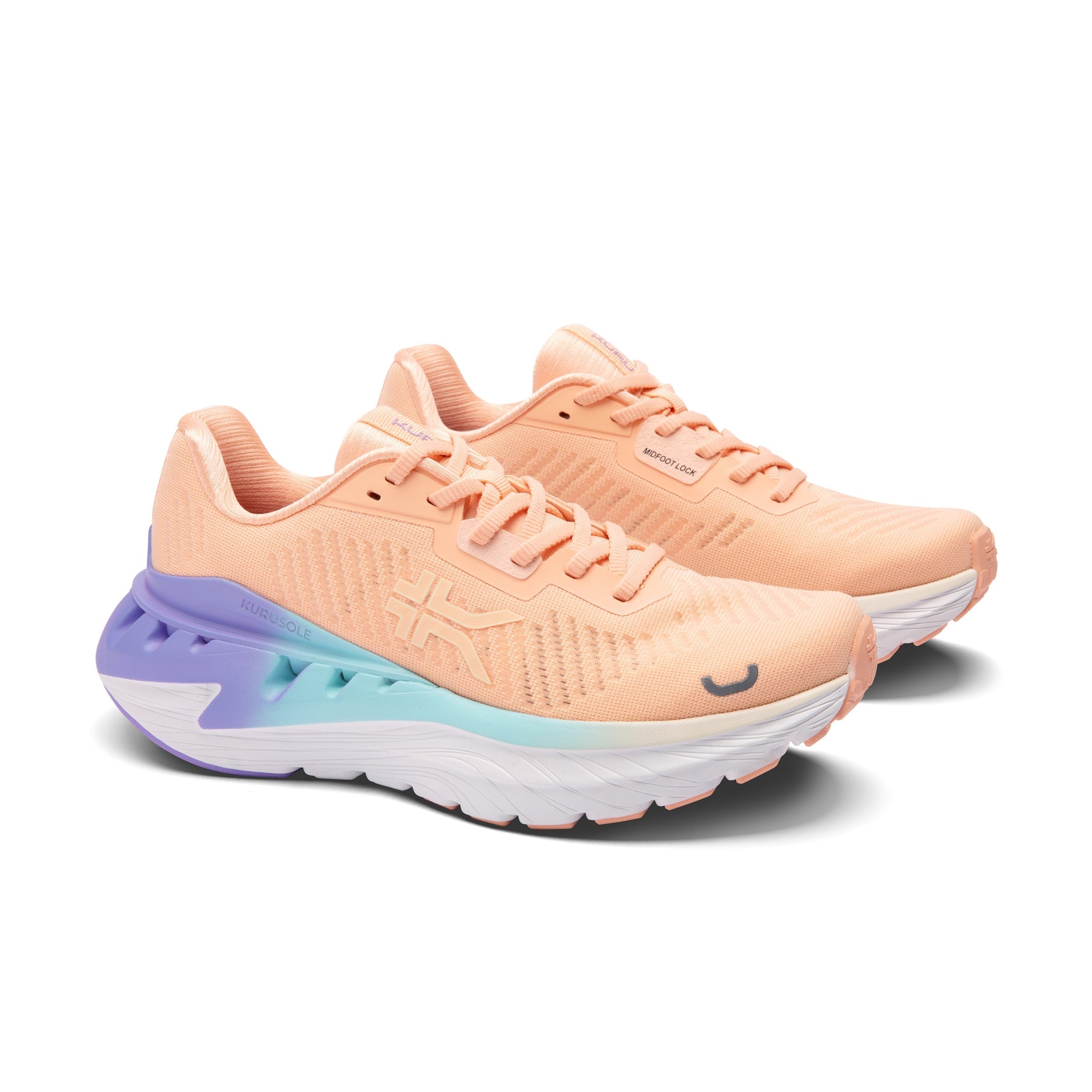 Women's KURU TRIPLE MAX Ion, Coral/Sunset
