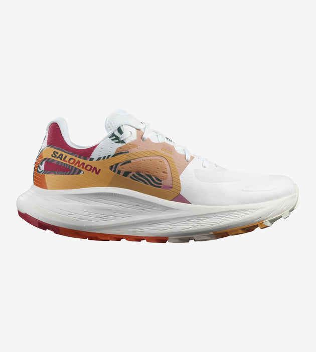 Women's Salomon Glide Max TR For Ciele, Blazing Orange/Virtual Pink/Buckskin, 7.5 B Medium