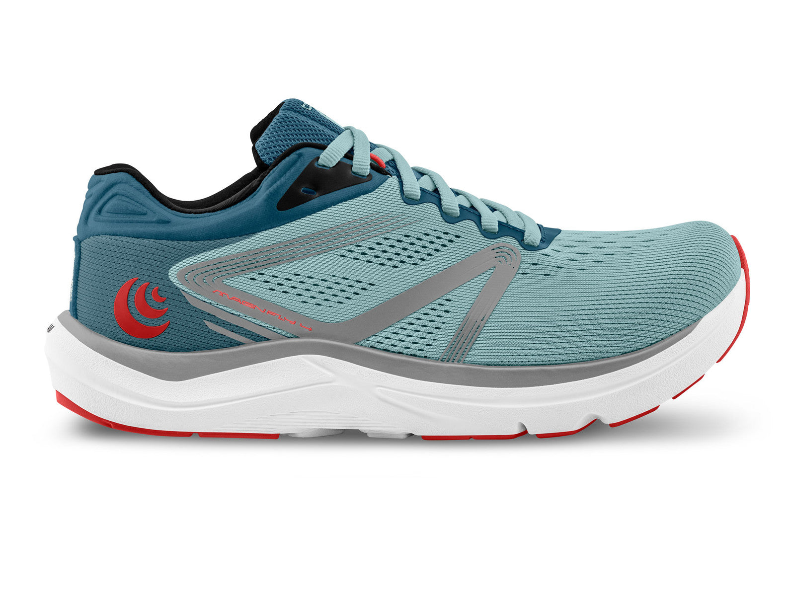 Men's Topo Athletic Magnifly 4, Stone/White, 11.5 D Medium