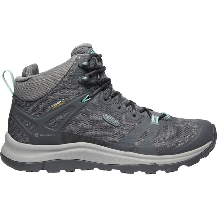 Women's Keen Terradora II Mid Waterproof, Magnet/Ocean Wave, 10 B Medium